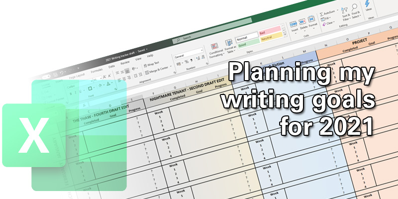 Planning my writing goals for&nbsp;2021
